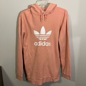 ADIDAS Peachy Blush Pink Logo Hoodie